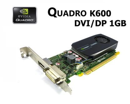 Nvidia Quadro K600 1GB DVI / DP 그래픽카드 (리퍼상품)