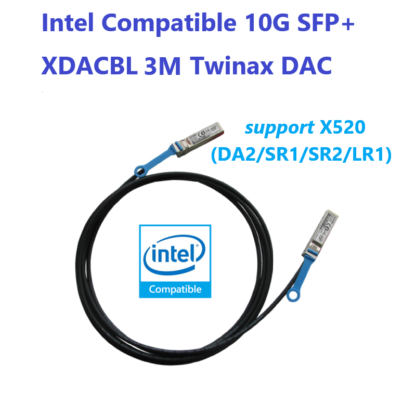 3M 10G SFP+ DAC Twinax Cable for Intel XDACBL (호환)