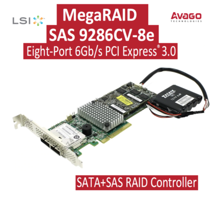 LSI MegaRaid RAID CARD 9286CV-8e 배터리포함