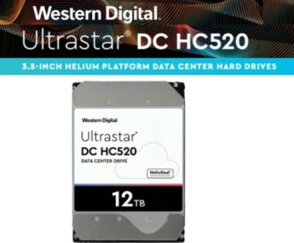 Western Digital Ultrastar DC HC520 SAS/7200/256M 12TB SATA