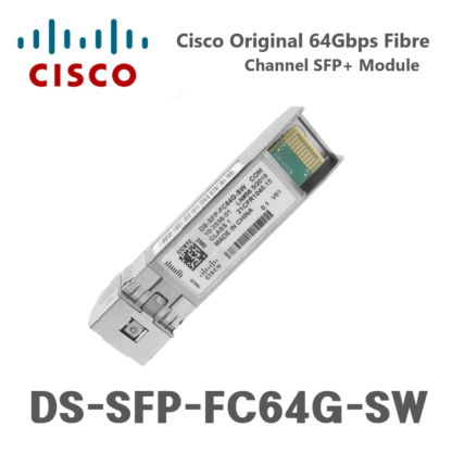 시스코 Original DS-SFP-FC64G-SW 64GB SFP Fiber Channel Switching 모듈