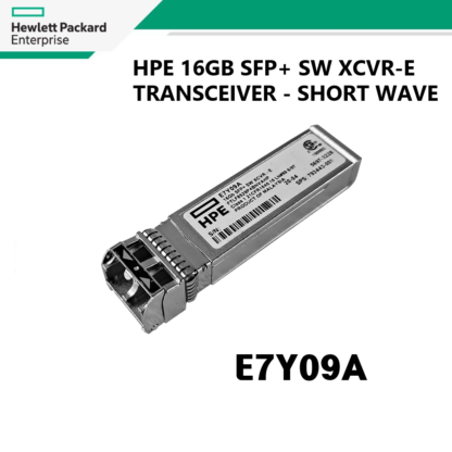 HPE  16GB SFP+ SW XCVR-E TRANSCEIVER - SHORT WAVE 트랜시버 모듈 E7Y09A