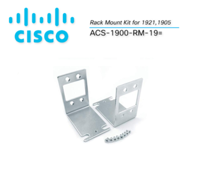 시스코 라우터 1900 시리즈 (1905, 1921) 랙마운트 키트 ACS-1900-RM-19=