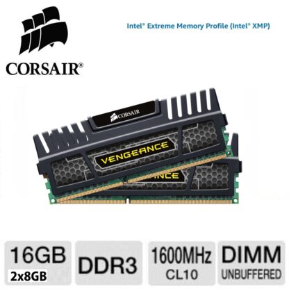 Corsair Vengeance DDR3 16G CL10 (8GBx2개)