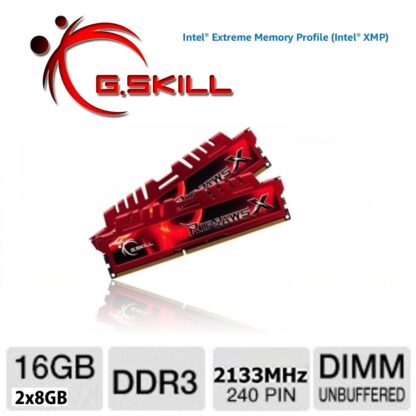 [중고] G.SKILL DDR3 16G FC3-2133 RIPJAWS X 16GB (8Gx2개)