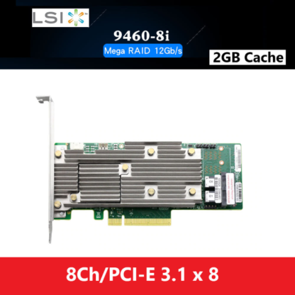 LSI MegaRiad 9460-8i SAS RAID 콘트롤러 12Gb/S 2Gb Cache 8 Port